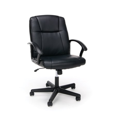 OFM Essentials Collection Executive Office Chair, Bonded Leather, in Black (Best Selling Office Chair)