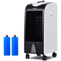 Costway Evaporative Portable Air Conditioner Cooler Fan Humidify W/Filter Knob Control