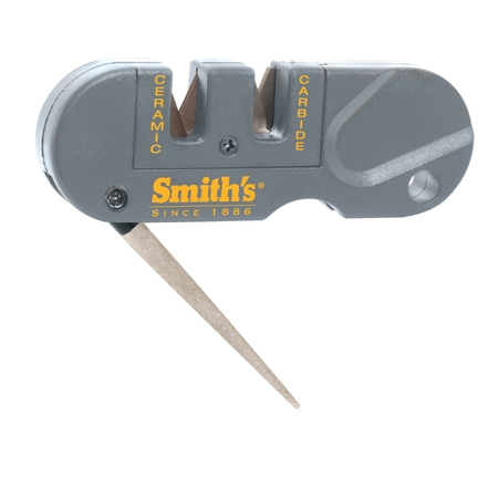Smith's Pocket Pal Multi-Functional Knife Sharpener, (Best Pocket Sized Knife Sharpener)