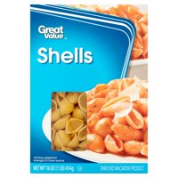 (4 pack) Great Value Shells, 16 oz