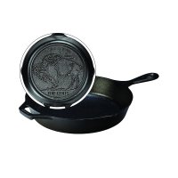 Lodge 10.25" Cast Iron Buffalo Nickel Skillet L8SK3BN