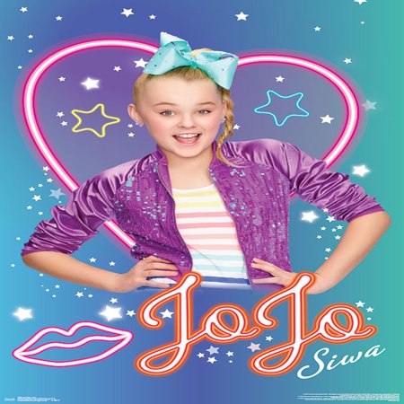 JoJo Siwa Poster - Neon - Walmart.com