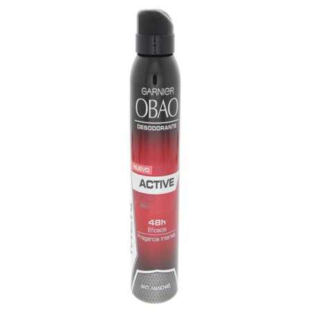 Para Deodorant - Obao Mens Active Deodorant Spray 150ml - Desodorante Activo Aerosol para Hombre (Pack of 12)