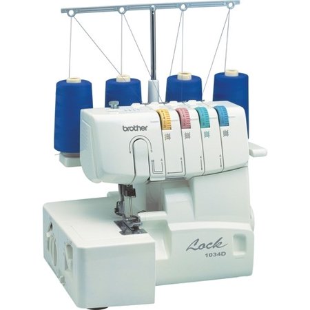 - Brother 1034D 3 or 4 Thread Serger with Easy Lay In Threading with Differential Feed
