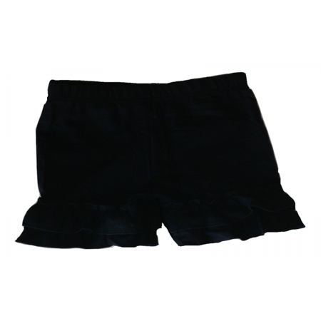 - L C Boutique Girls Double Ruffle Pull On Jersey Ankle Pants Sizes 2 to 12