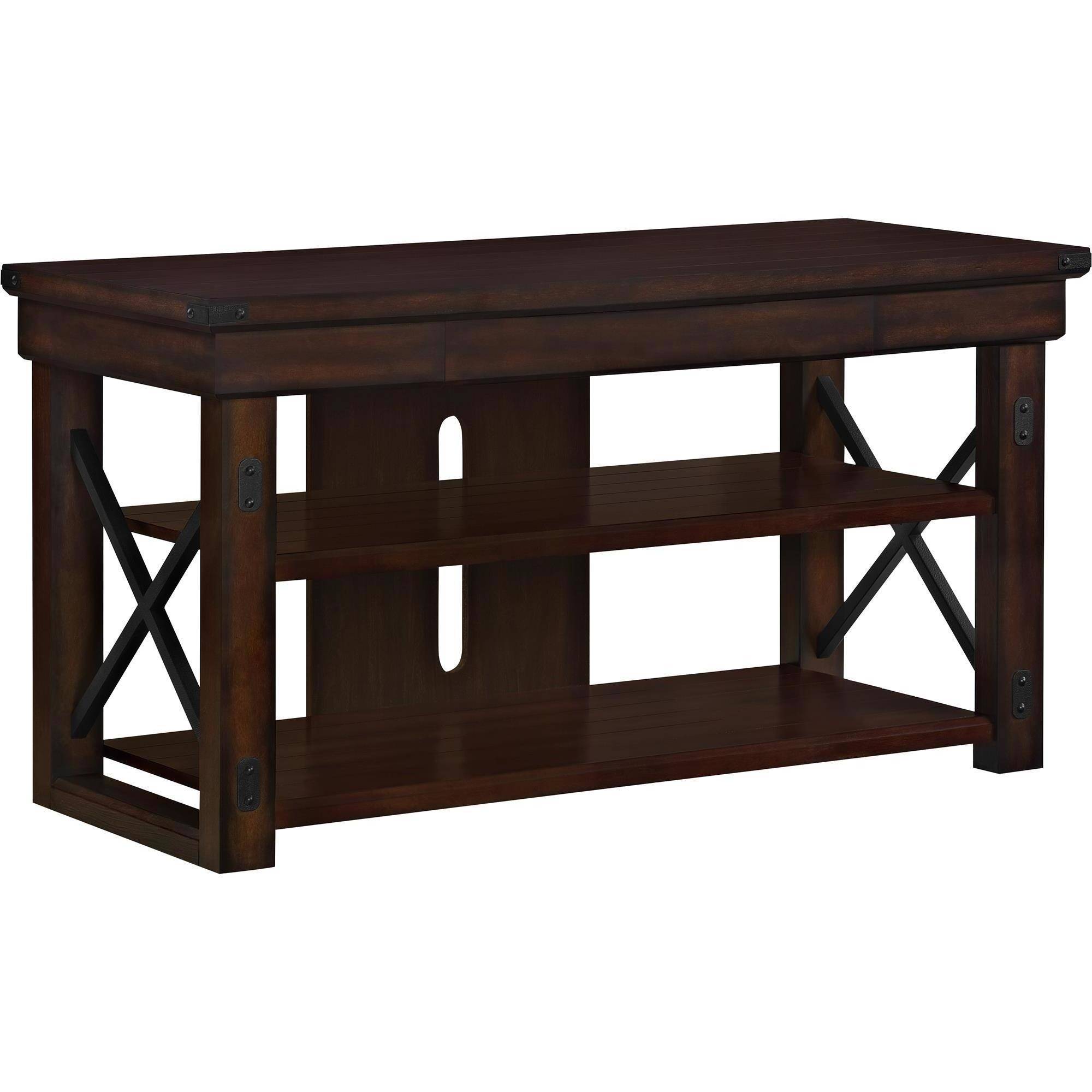 Better Homes and Gardens Preston Park TV Stand for TVs up to 50'', Mahogany