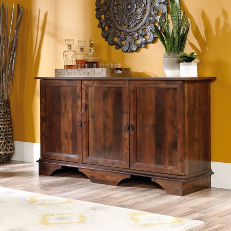 Sauder Viabella Storage Cabinet Curado Cherry Finish Com Sauder Viabella Storage Cabinet Curado Cherry Finish