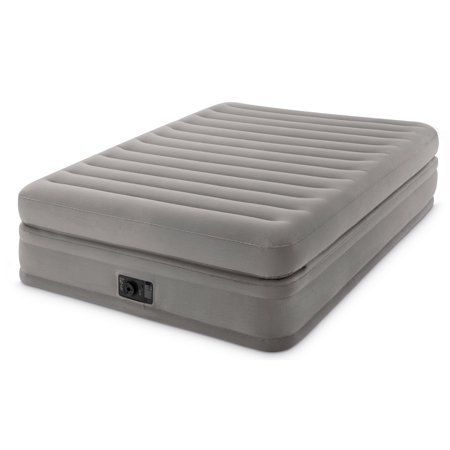 Air Mattress - Intex Flocked Queen Comfort Elevated Air Mattress with Built in Pump