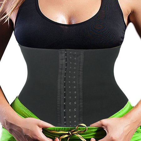 SAYFUT Hot Thermo Sweat Neoprene Body Shaper Waist Trainer Cincher Corset Tummy Control Shaping Belt Weight Loss Gym Shapewear (Best Neoprene Waist Trainer)