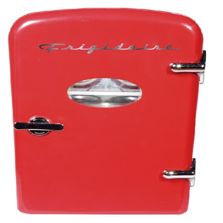 Frigidaire Portable Retro 6-can Mini Fridge EFMIS129, (Red Smeg Fridge Freezer Best Price)