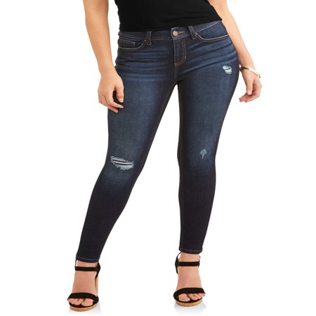 Time and Tru Women's Core Skinny Jean (Best Skinny Jeans For Petite Women)