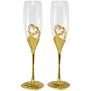 wedding toasting flutes