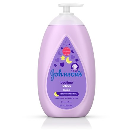 Johnson's Bedtime Baby Lotion with NaturalCalm Essences, 27.1 fl.