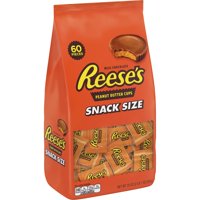 Reese's, Peanut Butter Cups Chocolate Candy Snack Size, 33 Oz