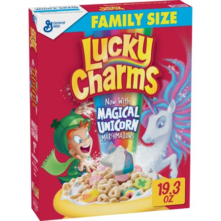 Lucky Charms, Marshmallow Cereal, Gluten Free, 19.3 oz - Walmart.com