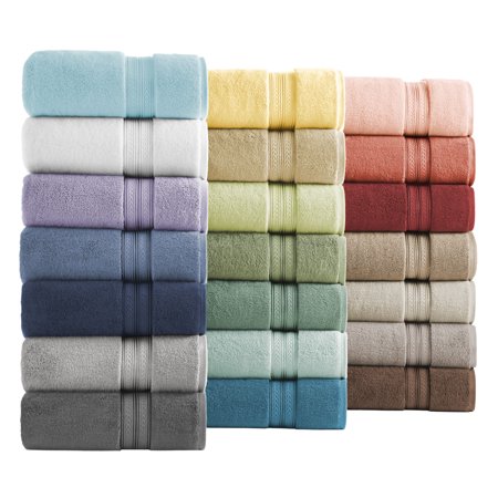 Better Homes and Gardens Thick and Plush Solid Bath Towel Collection ...