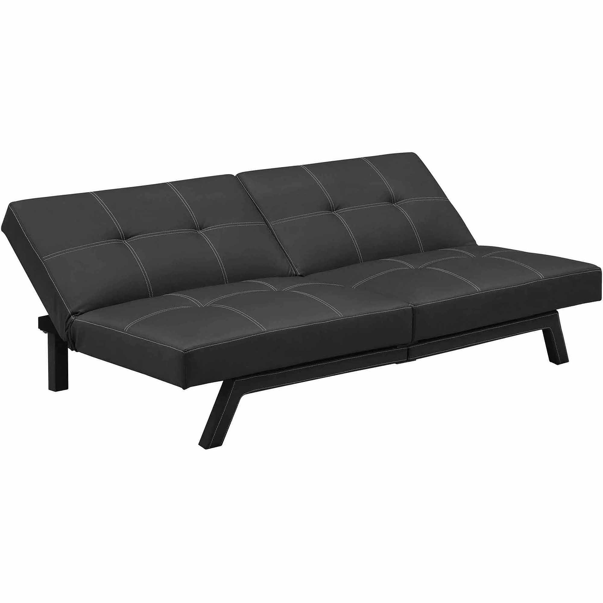 Delaney Split-Back Futon Sofa Bed, Multiple Colors