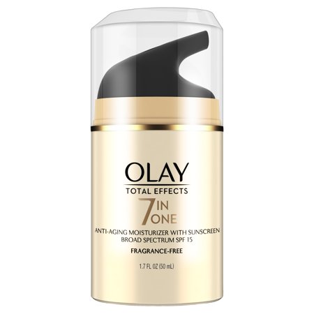 Olay Total Effects Anti-Aging Face Moisturizer with SPF 15, Fragrance-Free 1.7 fl (Anti Aging Products Best Selling)