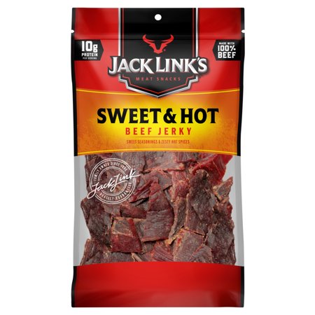 Jack Link's Sweet & Hot Beef Jerky, 10 Oz.