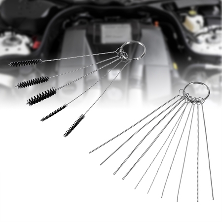 HERCHR Carb, Carburetor Carbon Dirt Deposit Remove Cleaning Cleaner Tools 11cm Needle