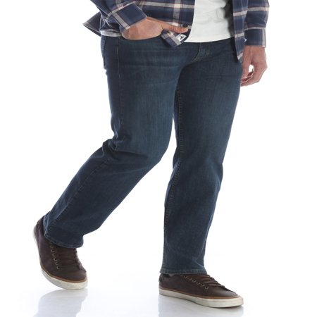 wrangler men's performance series relaxed fit jean