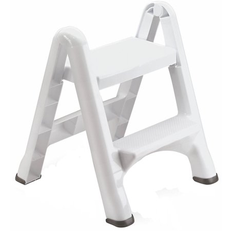Rubbermaid Folding - Rubbermaid Folding 2-Tier Step Stool