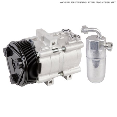 - AC Compressor w/ A/C Drier For Volvo S40 C30 V50 C70