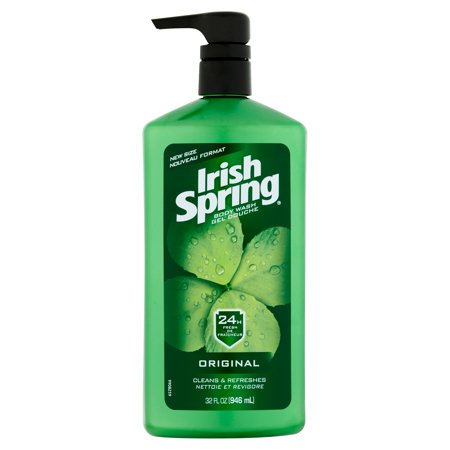 - (2 pack) Irish Spring Body Wash Pump, Original - 32 fl oz
