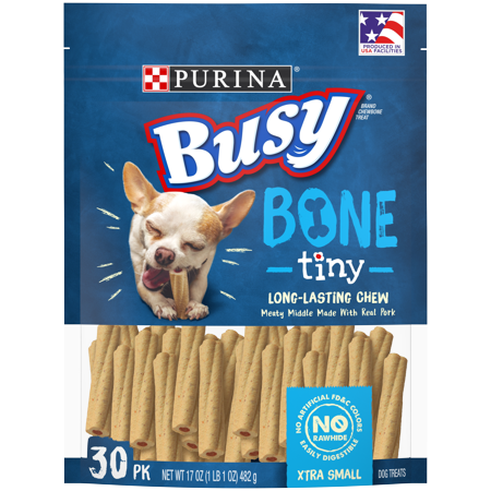 Purina Busy Toy Breed Dog Bones, Extra Small - 30 ct. (Best Bones For Dogs)