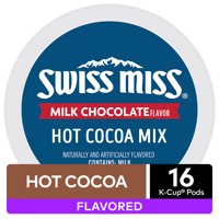 Swiss Miss Milk Chocolate Hot Cocoa, Keurig K-Cup Pod, 16 Ct