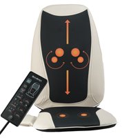 Belmint Massaging Seat Cushion with Shiatsu Deep Kneading, Vibrating, Rolling & Heat - Equipped with 6 Customizable Massaging Programs
