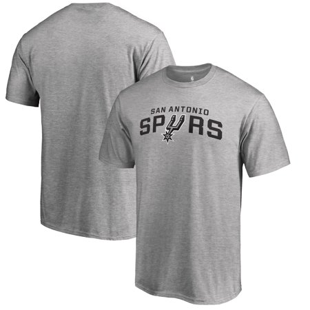 San Antonio Spurs Fanatics Branded Secondary Logo T-Shirt - Heather