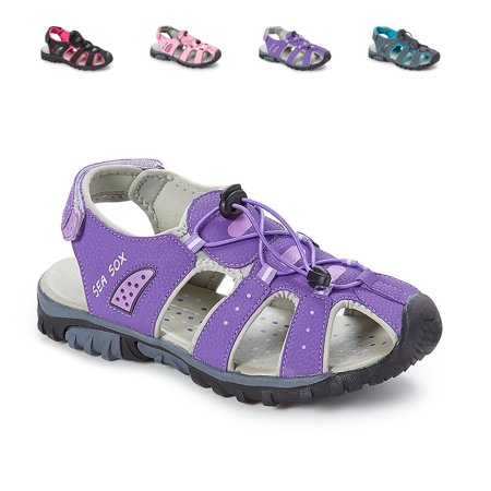 Ladies Womens Waterproof Hiking Sport Closed Toe Athletic (Best Water Hiking Sandals)