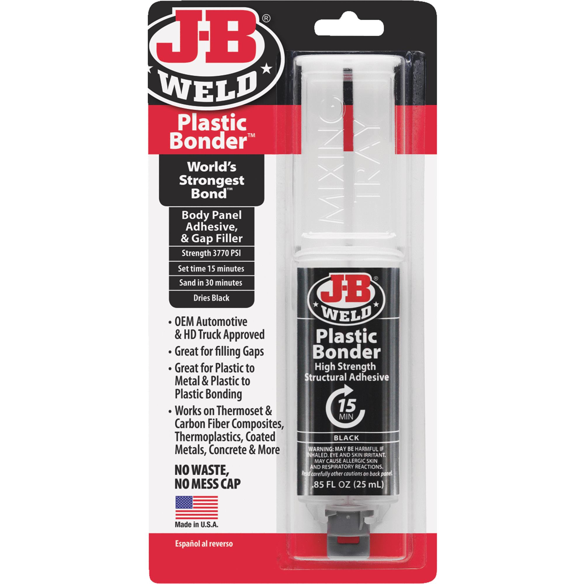 J-B Weld Plastic Bonder Adhesive and Gap Fille