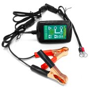 Battery Maintainers Smart Battery Trickle Charger Maintainer 1 0 Amp 12v 6v Fully Chargeaintains Proper