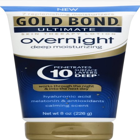 Cooling Foot Lotion - GOLD BOND® Ultimate Overnight Deep Moisturizing Lotion 8oz