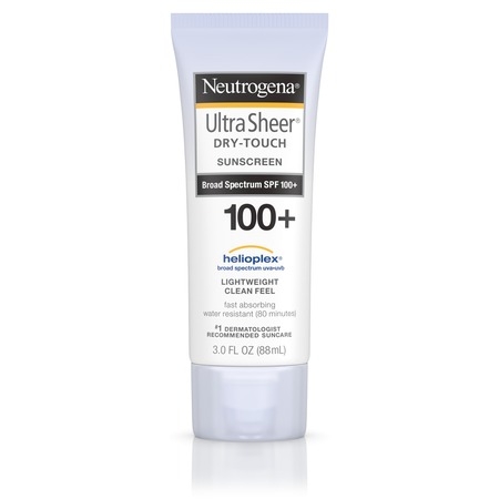 Neutrogena Ultra Sheer Dry-Touch Water Resistant Sunscreen SPF 100+, 3 fl. (Best Water Resistant Sunscreen For Swimming)