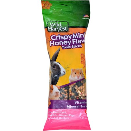 Nut Small Animal Treat - (2 Pack) Wild Harvest Mini Treat Sticks for Small Animals, 3.25 oz