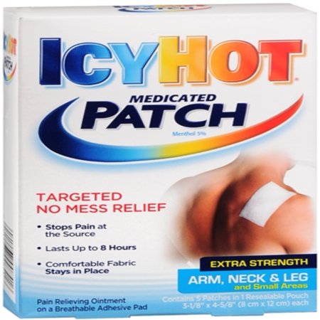 Icy Hot Extra Strength Medicated Patches, 5 count - Walmart.com