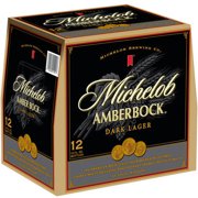 Michelob Amber Bock Dark Lager Beer, 12 pack, 12 fl oz