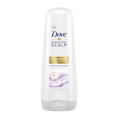 Dove Dermacare Scalp Soothing Moisture Anti-Dandruff Conditioner, 12 (Best Conditioner For Dry Itchy Scalp)