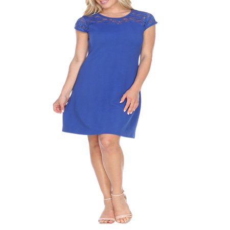 - Women's Lace Detailed A-Line Dress