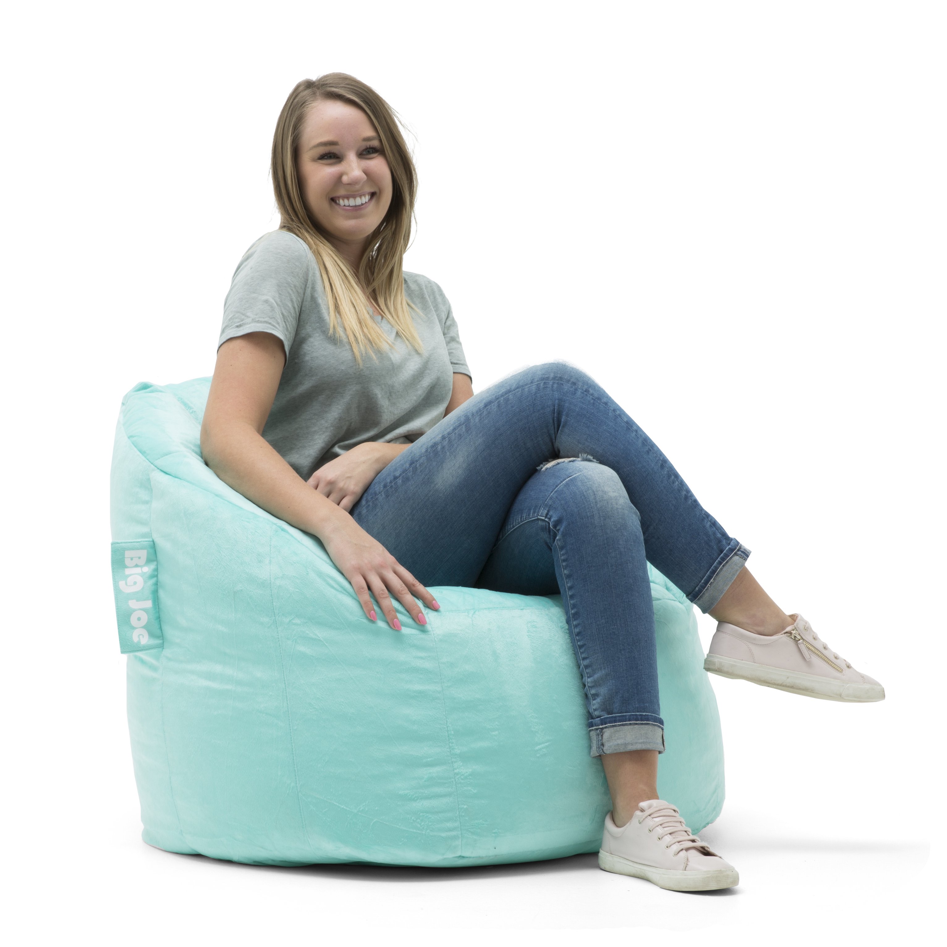 Big Joe Milano Bean Bag Chair, Multiple Colors - 32" x 28" x 25"