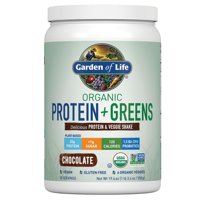 Garden of Life Organic Protein & Greens Powder, Chocolate, 1.2 Lb