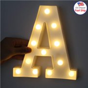 Letter Lights Decorative Led Illuminated Letter Marquee Sign Alphabet Letters With Lights For Wedding Birthday Party