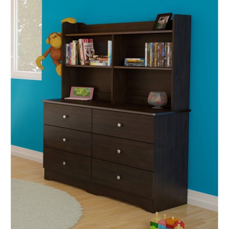 - Nexera Pocono Bookcase Hutch, Espresso