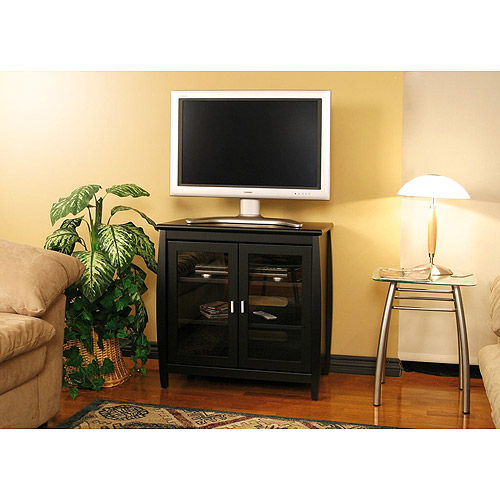 TechCraft Black TV stand, for TVs for up to 37''