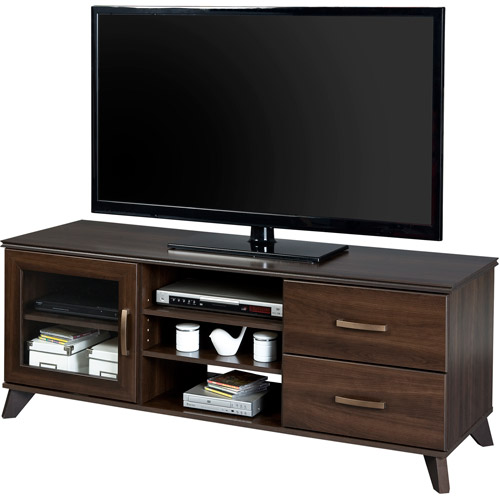 South Shore Caraco Mocha TV Stand for TVs up to 60''