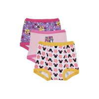 Minnie Mouse Toddler Girls' Training Pants, 3 Pack