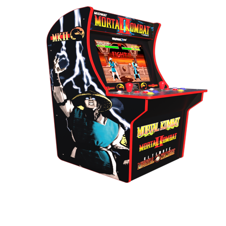 Mortal Kombat Arcade Machine, Arcade1UP, 4ft (Includes Mortal Kombat I,II, III) - Walmart